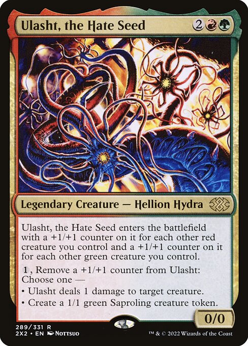 Ulasht, the Hate Seed 2X2 #289 Non-Foil
