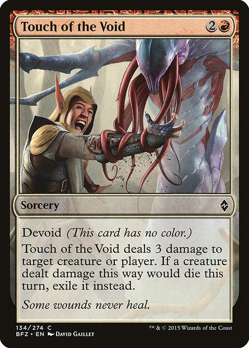 Touch of the Void - 134 (Normal) Near Mint_Non-Foil