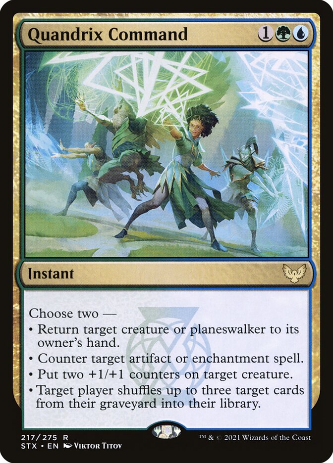 Quandrix Command - 217 (Foil)