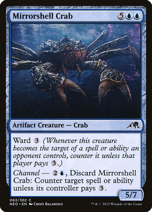 Mirrorshell Crab NEO #63 Non-Foil