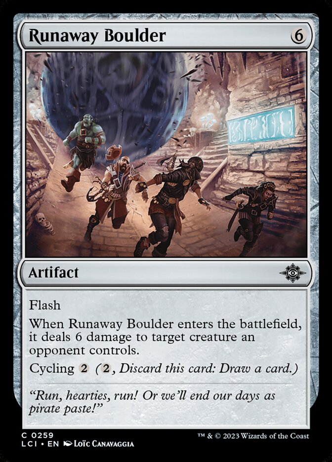 Runaway Boulder - 259