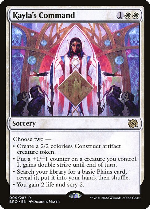 Kayla's Command BRO #9 Foil