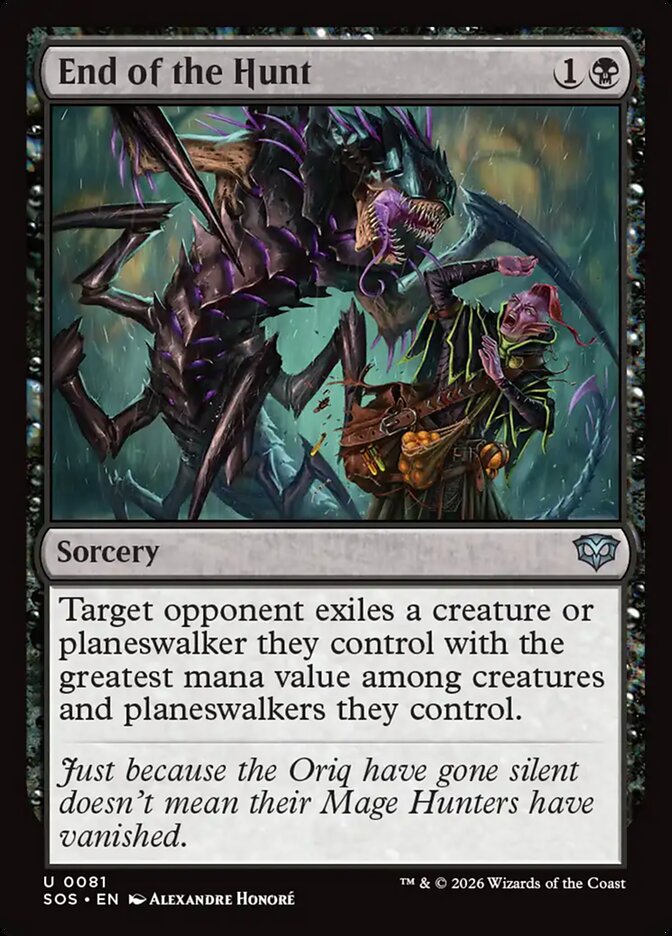 End of the Hunt - 81 (Foil)
