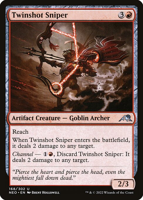 Twinshot Sniper NEO #168 Non-Foil
