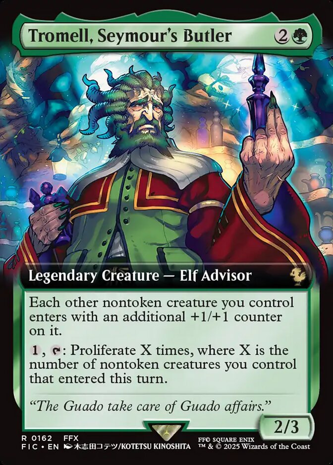 Tromell, Seymour's Butler - 162 (JP)