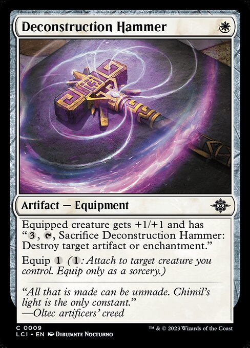 Deconstruction Hammer - LCI #9
