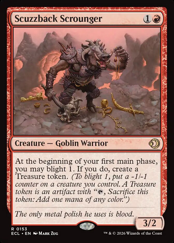 Scuzzback Scrounger - 153 (Foil)