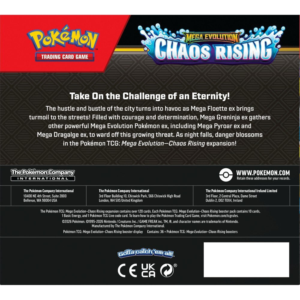 Pokémon TCG: Mega Evolution—Chaos Rising: Booster