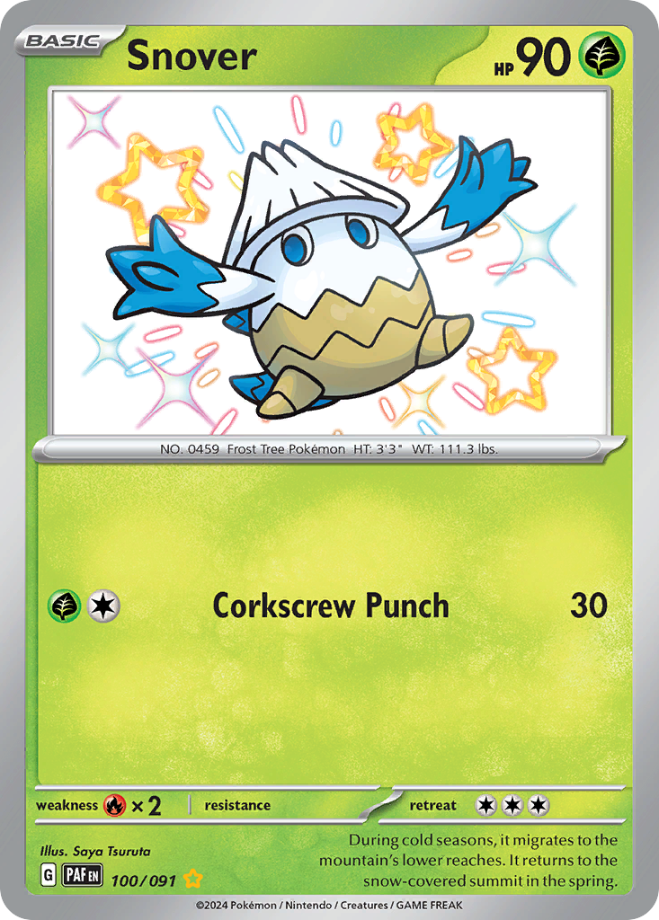 Snover - 100/091 (Foil) Near Mint_Foil