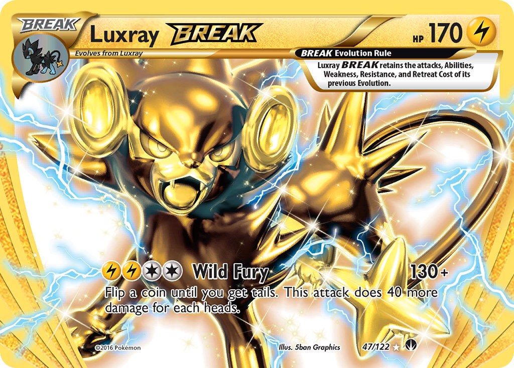 Luxray BREAK - 47/122 (Holo)