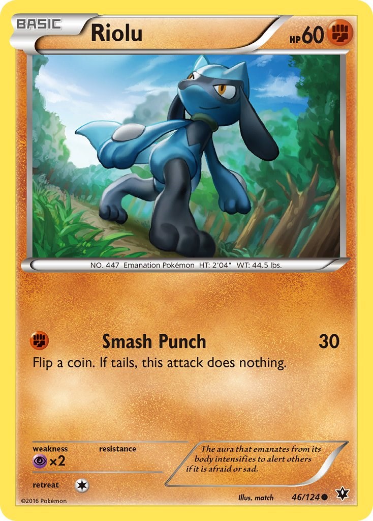 Riolu (46) – XY - Fates Collide