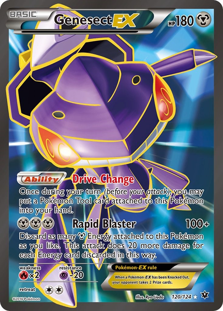 Genesect EX (Full Art) - 120 (Foil) Near Mint_Foil