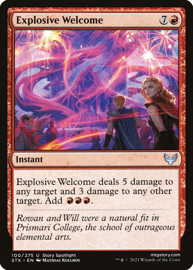Explosive Welcome - 100 (Foil)