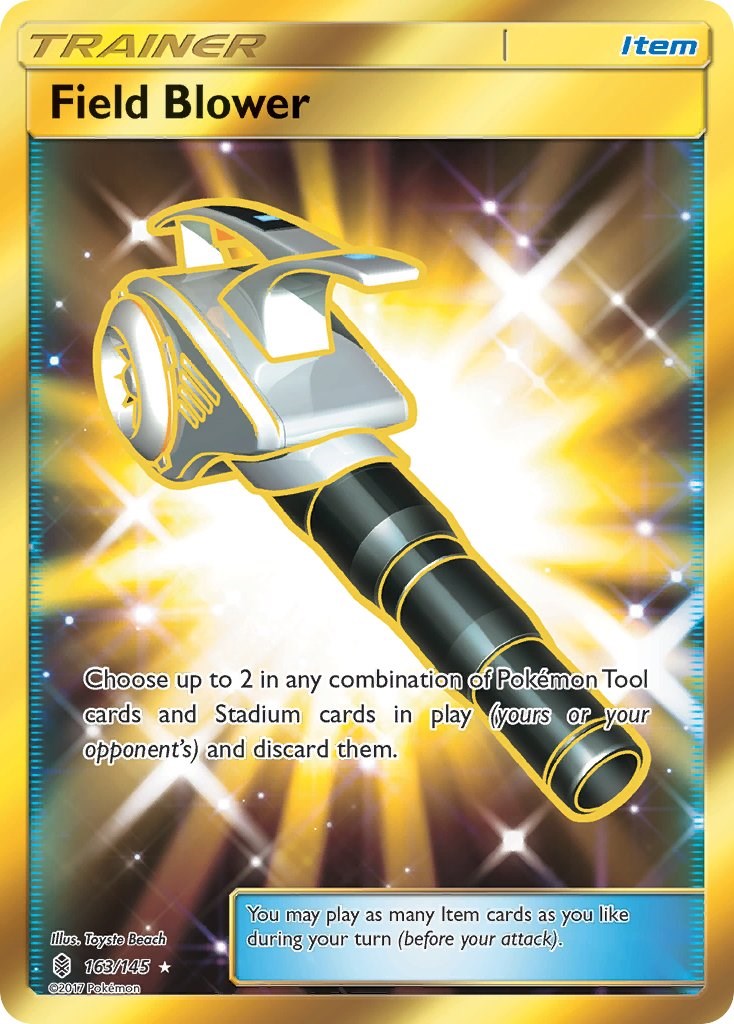 Field Blower (Secret) - 163/145 (Foil) Near Mint_Foil