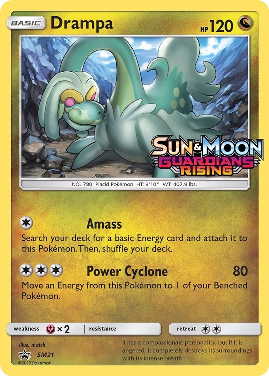 Drampa - SM21 (Prerelease) - SM21 (Holo)
