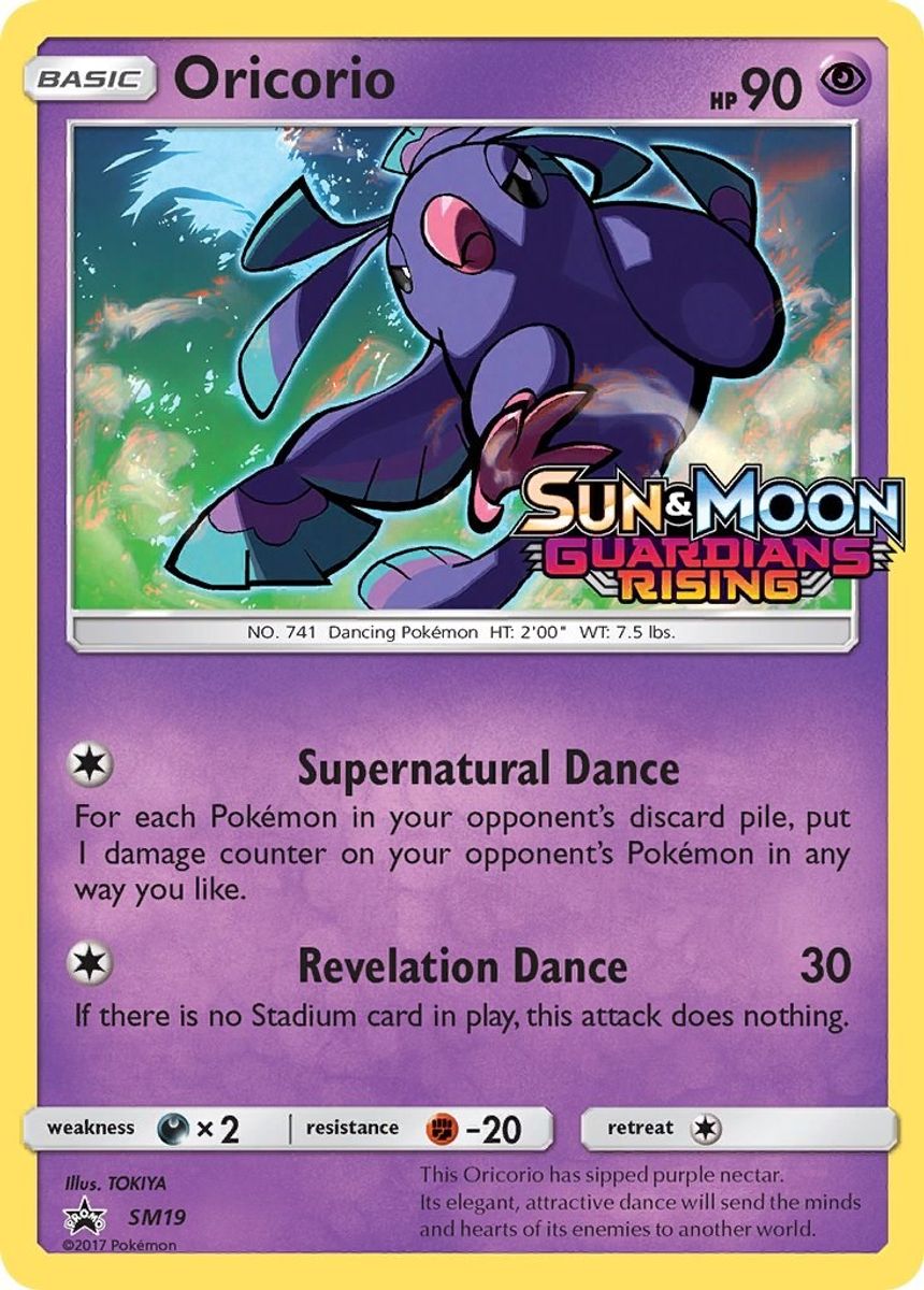 Oricorio - SM19 (Prerelease) - SM19 (Holo)