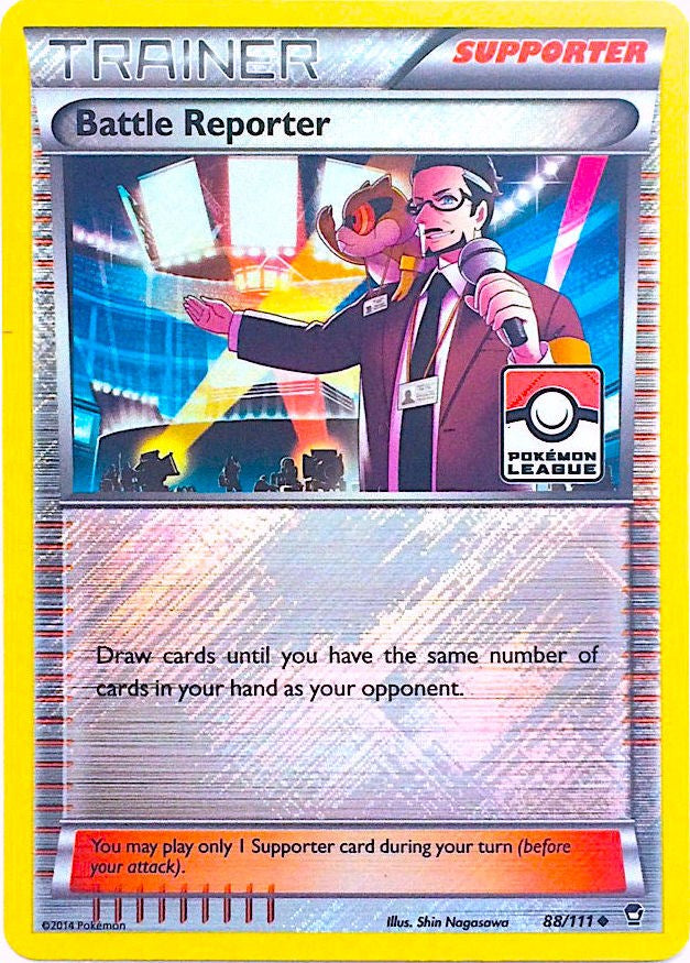 Battle Reporter - 88/111 (Pokemon League) - 088/111 (Reverse Holo)