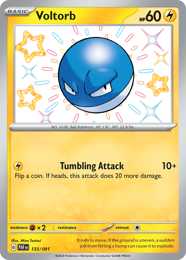 Voltorb - 133/091 (Foil) Near Mint_Foil