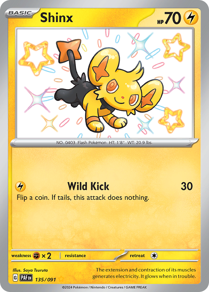 Shinx - 135/091 (Foil) Near Mint_Foil