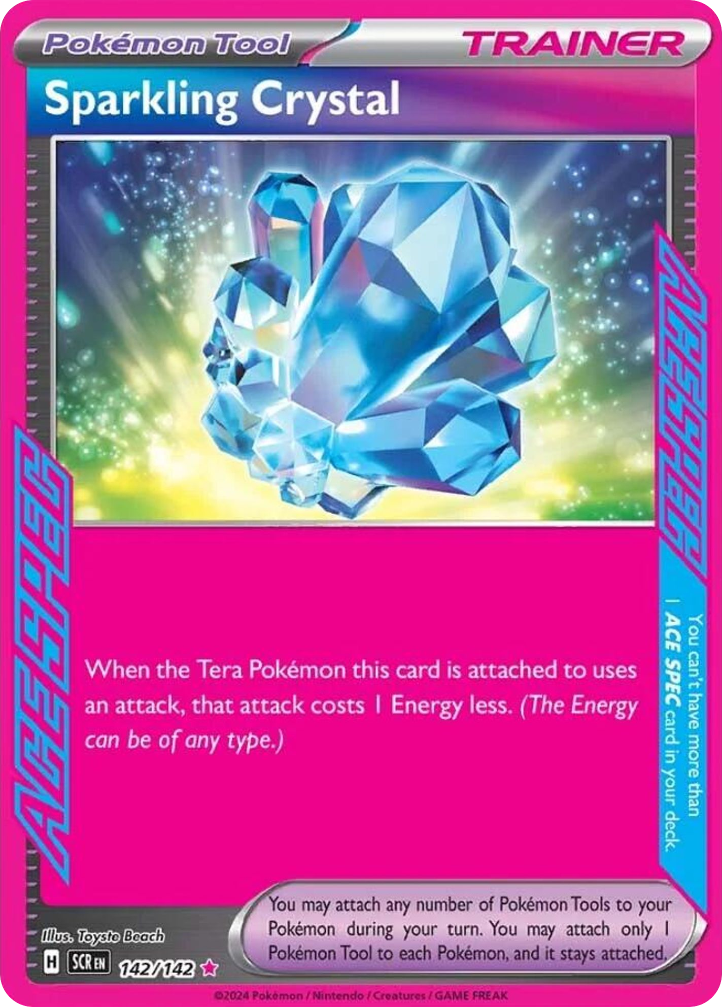 Sparkling Crystal - 142/142 (Foil) Near Mint_Foil