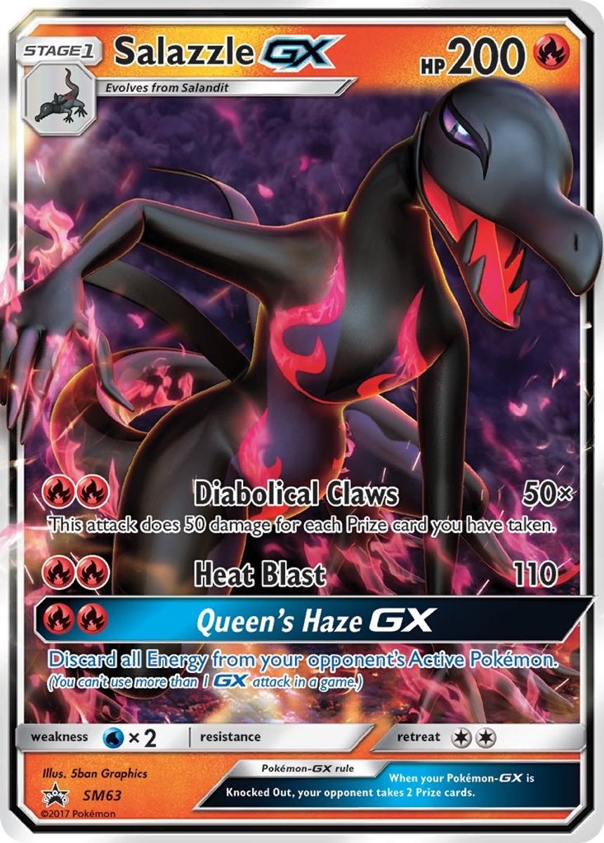 Salazzle GX - SM63 - SM63 (Holo)