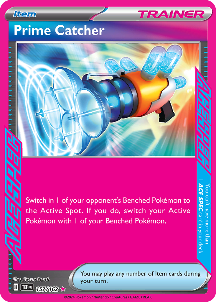 Prime Catcher - 157/162 (Foil) Near Mint_Foil