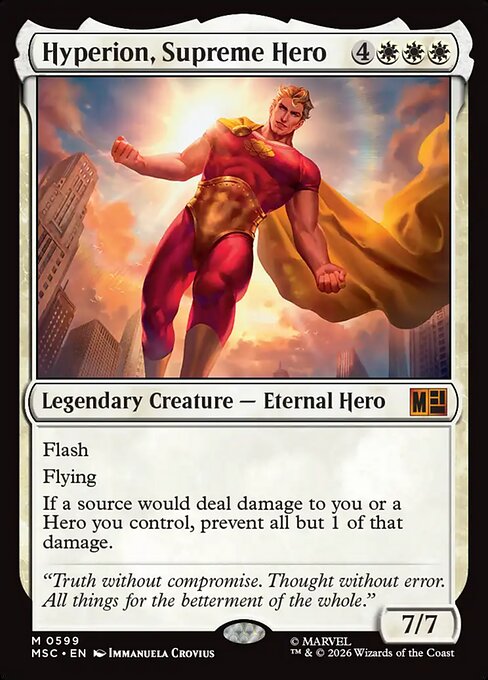 Hyperion, Supreme Hero - 599 (Foil)