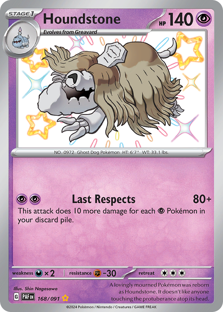 Houndstone - 168/091 (Foil) Near Mint_Foil