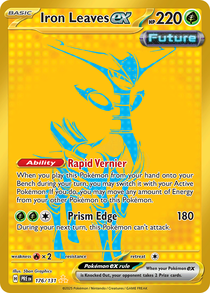 Iron Leaves ex - 176/131 (Foil) Near Mint_Foil