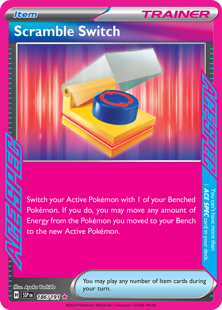 Scramble Switch - 186/191 (Foil) Near Mint_Foil