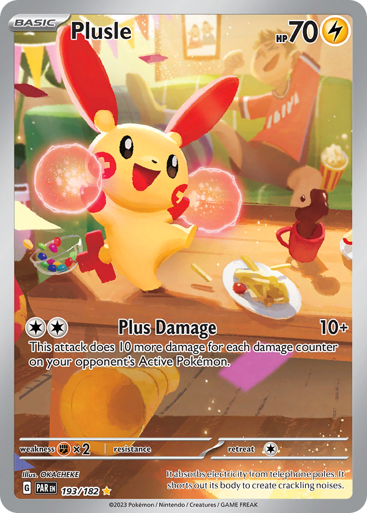 Plusle - 193/182 (Foil) Near Mint_Foil