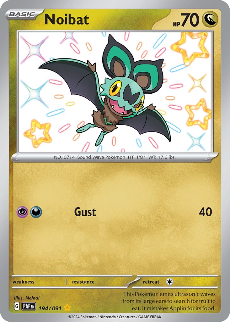 Noibat - 194/091 (Foil) Near Mint_Foil