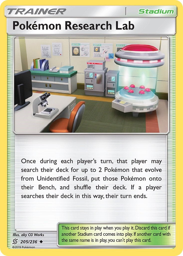 Pokemon Research Lab - 205/236