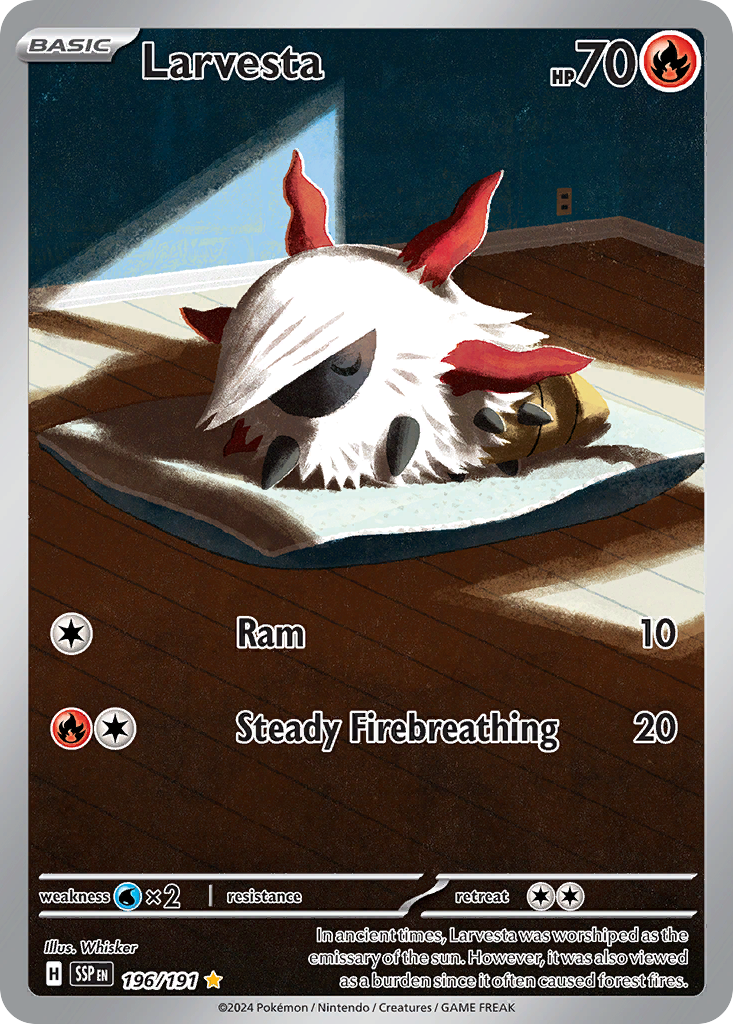 Larvesta - 196/191 (Foil) Near Mint_Foil