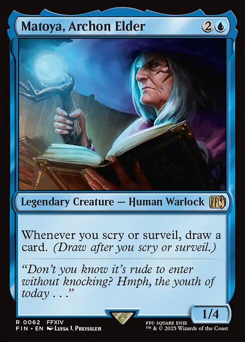 JP Matoya, Archon Elder - 62 (Foil) Near Mint_Foil