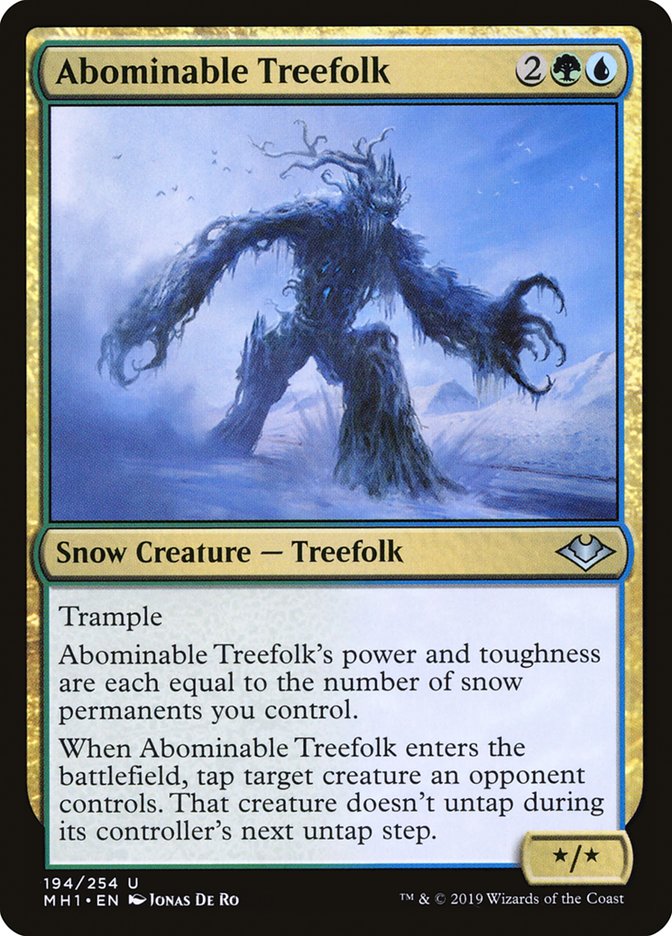 Abominable Treefolk (MH1 194)