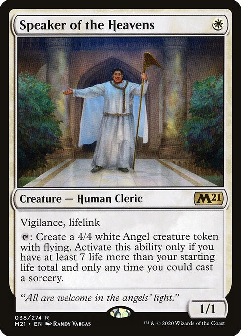 Speaker of the Heavens M21 #38 Foil