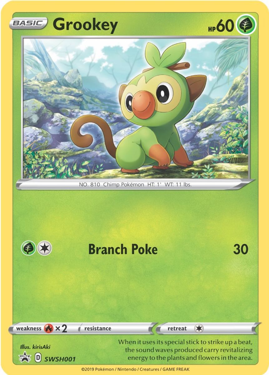 Grookey - SWSH001 - SWSH001 (Holo)