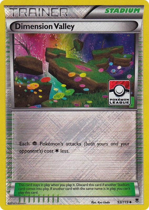 Dimension Valley - 93/119 (Pokemon League) - 093/119 (Reverse Holo)
