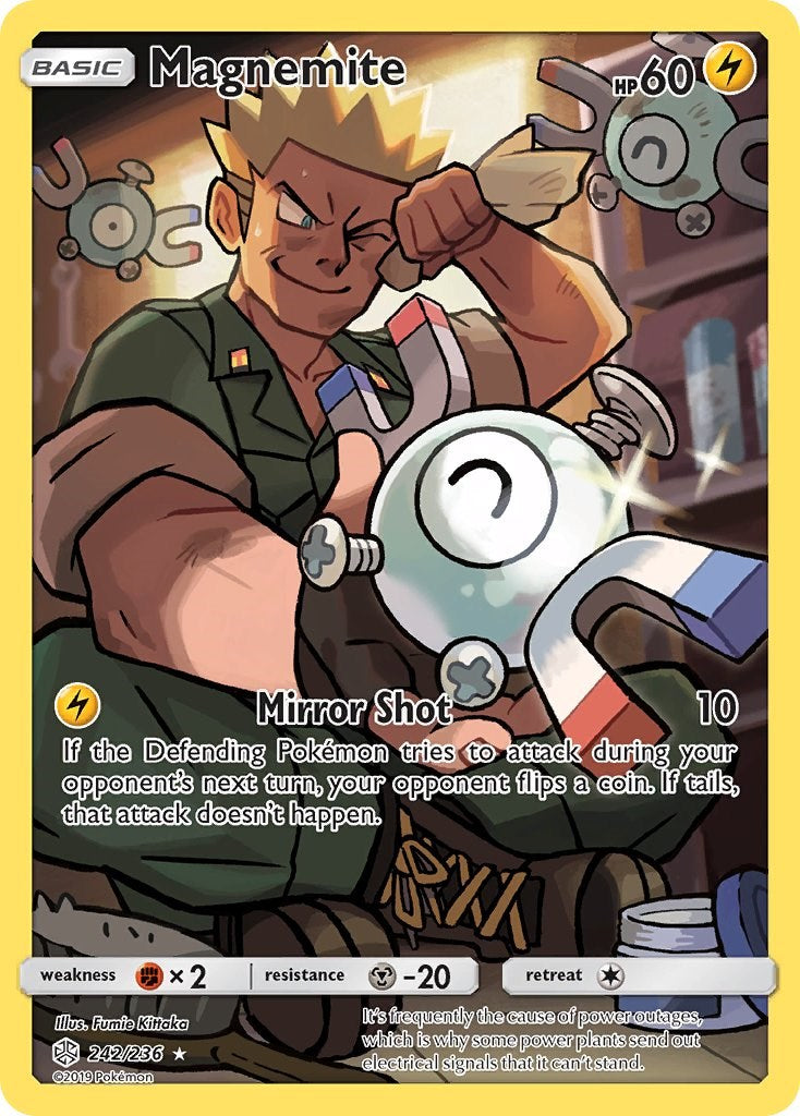 Magnemite (Secret) - 242/236 (Holo)