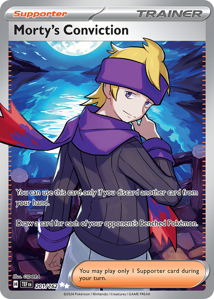 Morty's Conviction - 201/162 (Foil) Near Mint_Foil
