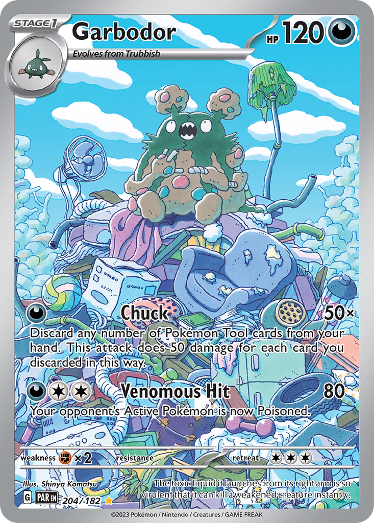 Garbodor - 204/182 (Foil) Near Mint_Foil