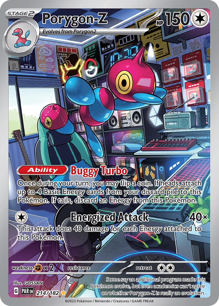 Porygon-Z - 214/182 (Foil) Near Mint_Foil