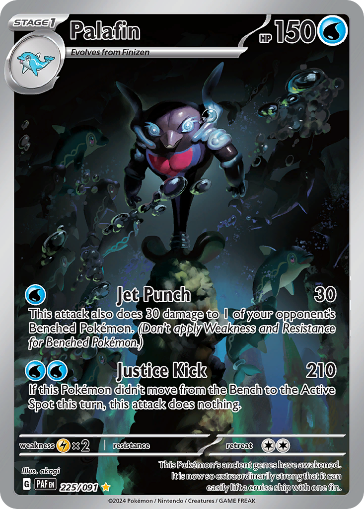 Palafin - 225/091 (Foil) Near Mint_Foil