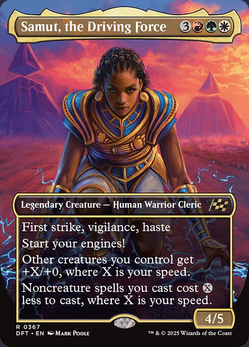 Samut, the Driving Force DFT #367 Non-Foil