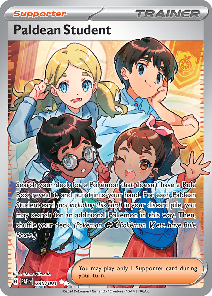 Paldean Student - 230/091 (Foil) Near Mint_Foil