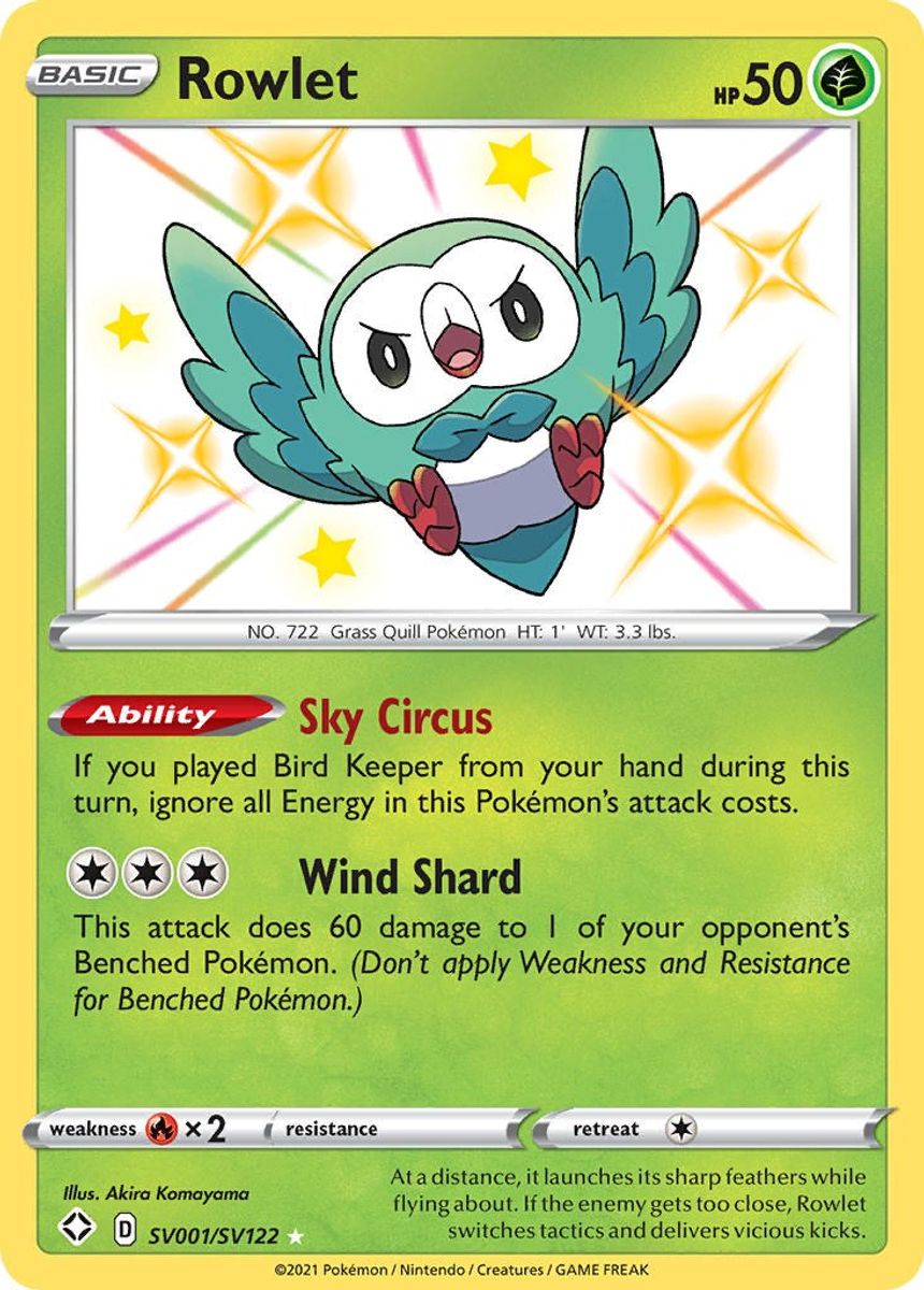 Rowlet - SV001/SV122 (Holo)