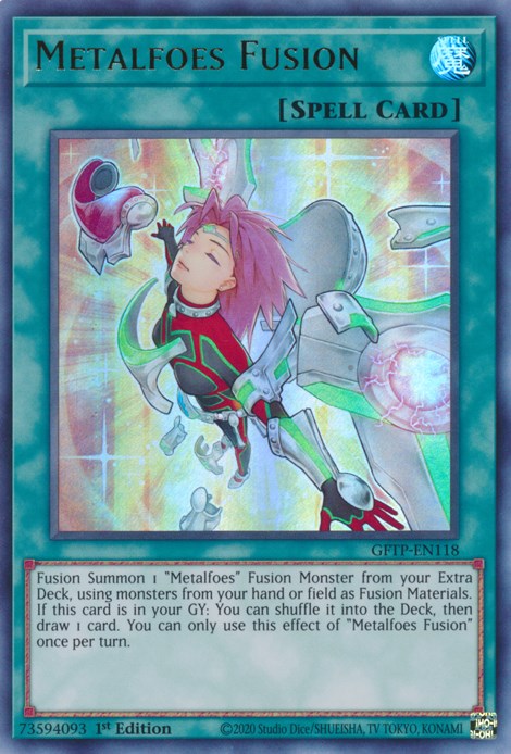 Metalfoes Fusion - GFTP-EN118 (Foil) Near Mint_Foil