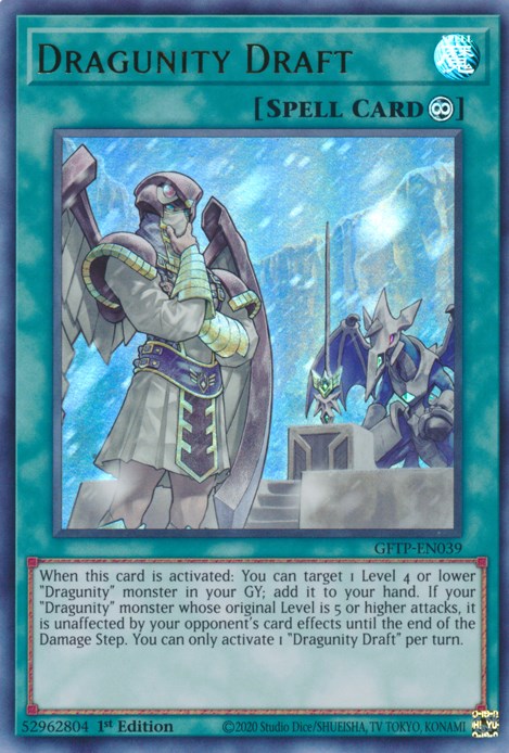 Dragunity Draft - GFTP-EN039 (Foil) Near Mint_Foil