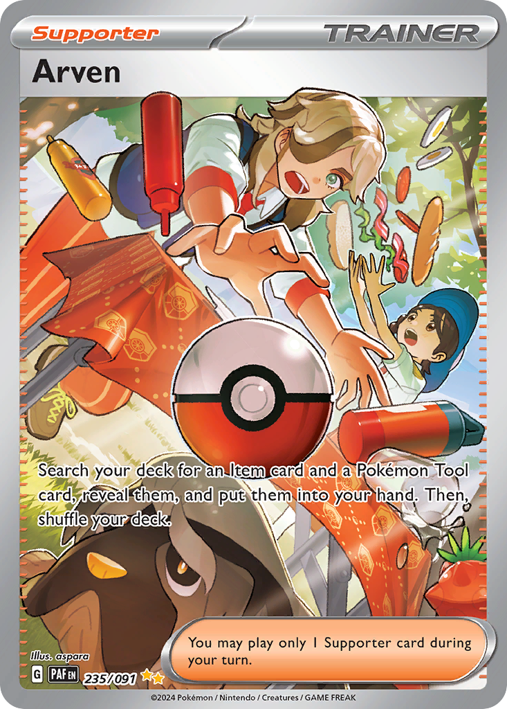Arven - 235/091 (Foil) Near Mint_Foil